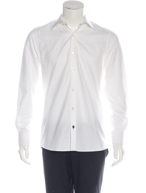 louis vuitton plaid button shirt|white louis vuitton dress shirt.